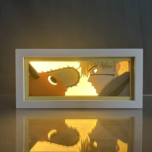 Denji x Pochita light box