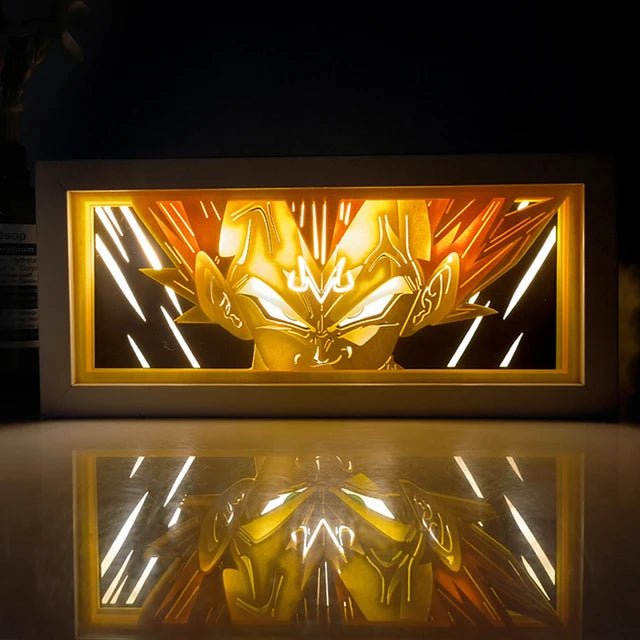 Majin Vegeta light box
